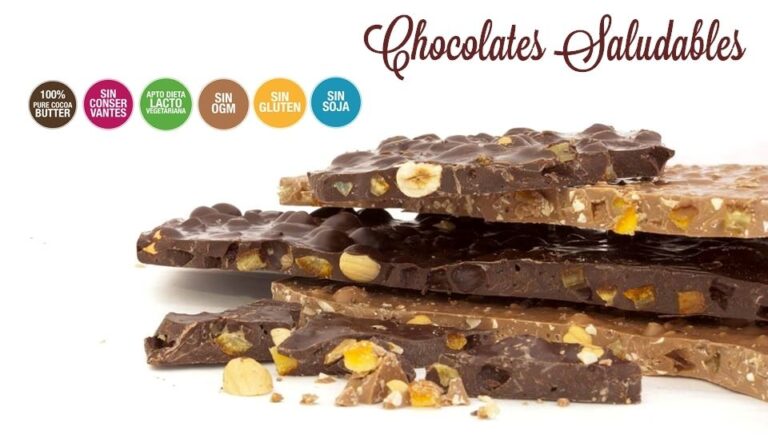 Chocolate saludable, sin gluten, sin soja