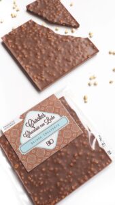 Cracker Chocolate Con Leche Crujiente BIO y ECO
