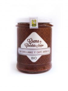 Crema Chocolate Negro con Avellanas y Café, ECO BIO