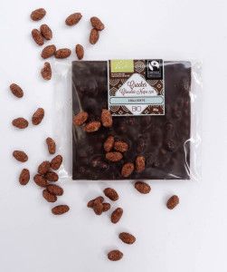 Cracker BIO de Chocolate Negro Crujiente