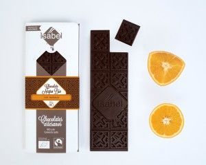 Chocolate Negro con Naranja
