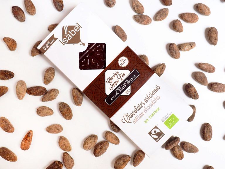 Tableta 100% Cacao Santo Domingo- BIO y Ecológica 4