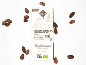 Tableta Chocolate BIO Bean To Bar Blanco - Fairtrade