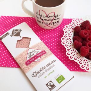 Tableta Chocolate Blanco, Yogur y Frambuesa - BIO y Ecológica 5