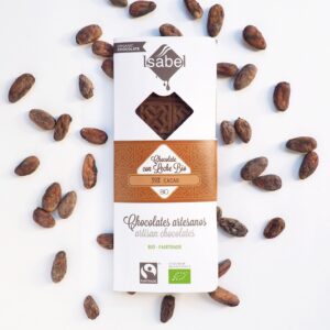 Tableta Chocolate con Leche 39% Cacao - BIO y ECO