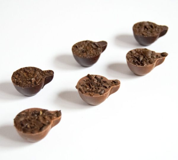 Bombones BIO de chocolate artesano con café arábica